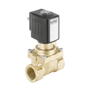 شیر برقی دیافراگمی برنجی 2/2 سروو موتوردار بورکرت