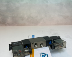 عکس گالری شیر برقی کتابی پنوماتیک ایرماتیک دو بوبین 5/2 سایز 1/4 اینچ _ A