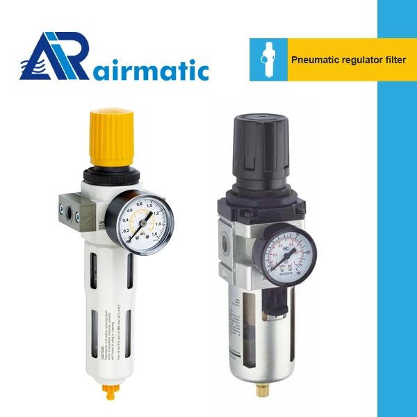 Pneumatic regulator filter